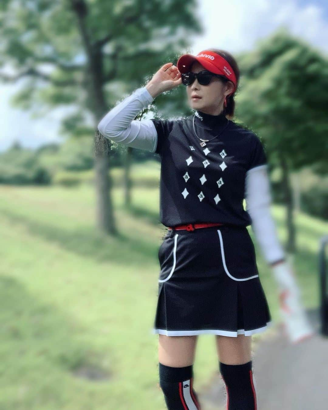 吉田玲奈さんのインスタグラム写真 - (吉田玲奈Instagram)「⛳️ アルチビオコーデ❥❥❥ #golf #golfwear  #golfstagram  #archivio #eyevol  #eyevoltokyostore  #ゴルフ女子  #ゴルフ大人女子 #ごるふ女子  #reinagolf」6月17日 1時46分 - reina.yoshida.ciel.1218