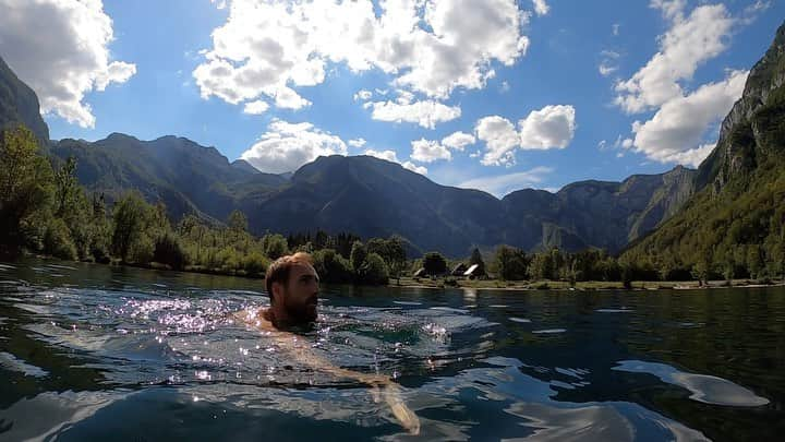 ヤン・オブラクのインスタグラム：「📍🏊🏻 𝙱𝚘𝚑𝚒𝚗𝚓𝚜𝚔𝚘 𝚓𝚎𝚣𝚎𝚛𝚘🇸🇮」