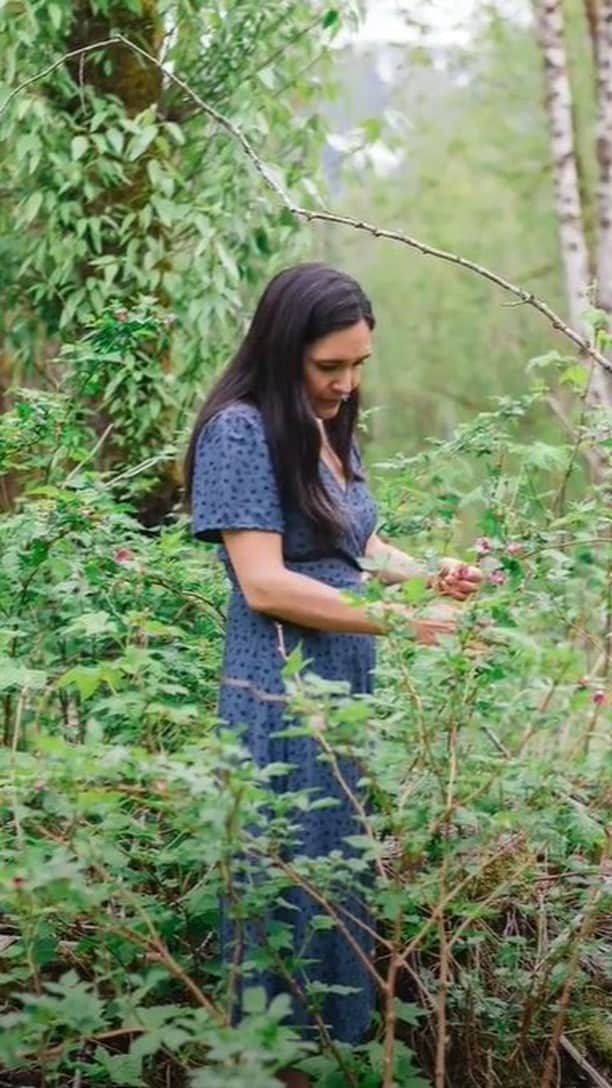 Explore Canadaのインスタグラム：「“I feel most grounded when I’m on the land here in my home territory of Squamish.”  Leigh shares her connection to the land, and how it grounds and shapes all that she does, including her work as the founder of @skwalwenbotanicals, an Indigenous skincare brand that celebrates ancestral plant knowledge and relationships.  Originally posted by our friends at @hellobc as part of their ongoing Love for BC series.」