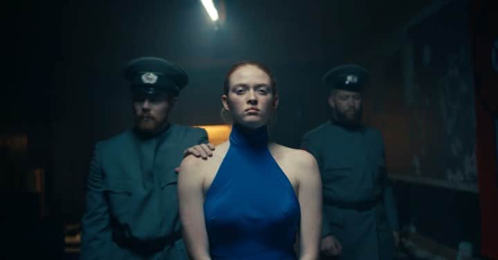 Larsen Thompsonのインスタグラム：「So excited to finally share BOLÉRO with you all!!! It was so cool to be able to perform my own stunts on this short film and work with the incredible @markkubr and director @sarouka117!  The film is now live on @watchdust YT channel, link in bio💙」