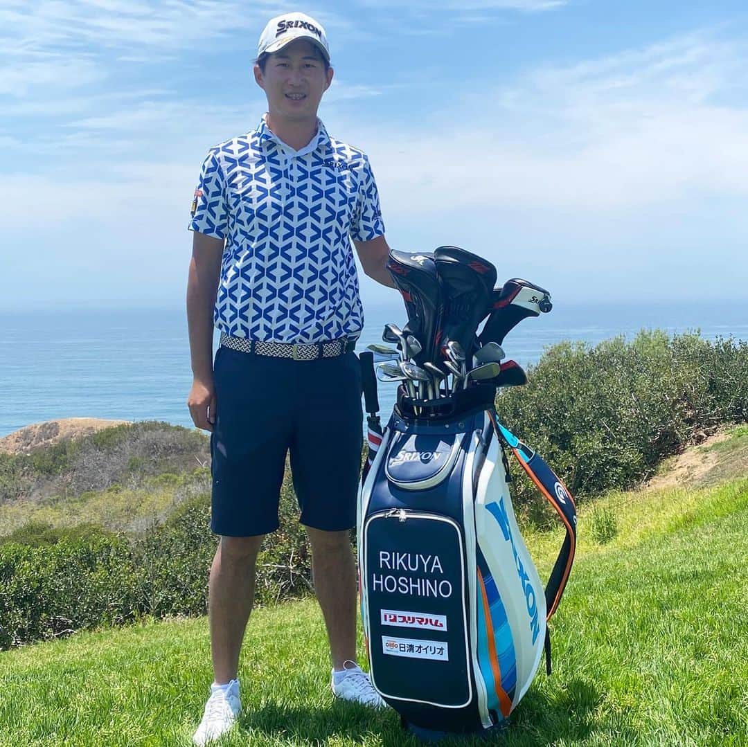 星野陸也さんのインスタグラム写真 - (星野陸也Instagram)「明日から全米オープン🇺🇸⛳️ 頑張ります！ 風でお腹膨らんだ。 #全米オープン2021」6月17日 10時53分 - hoshinorikuya