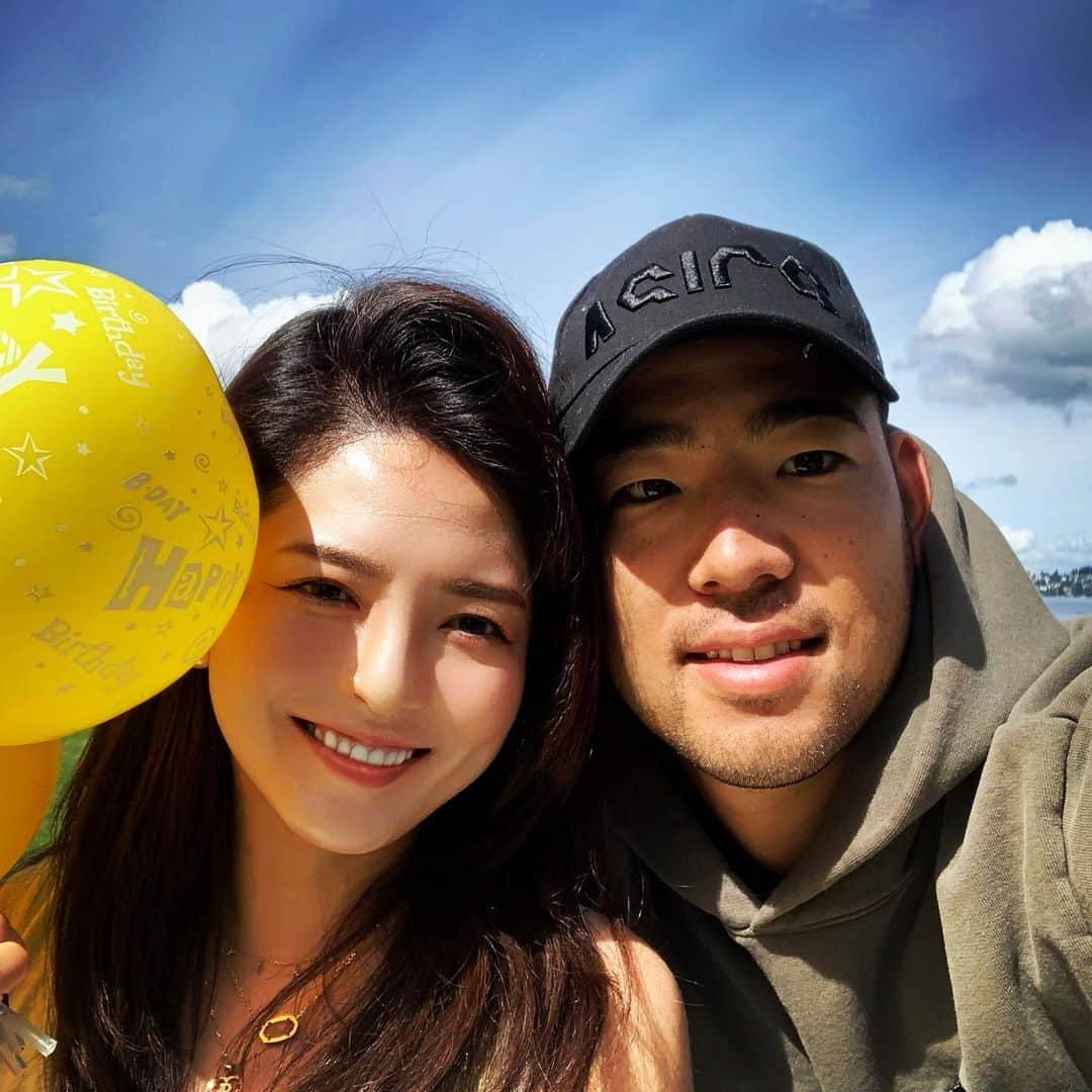 深津瑠美さんのインスタグラム写真 - (深津瑠美Instagram)「Happy birthday to my husband❤️ #happybirthday #loveyou  #30歳 #誕生日 #おめでとう」6月17日 17時04分 - _rumi.kikuchi_