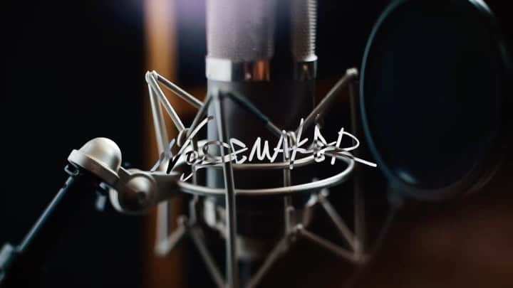 HIDEのインスタグラム：「Behind the scenes during the recording of ???? / EPISODE 4  #NOISEMAKER #recording」