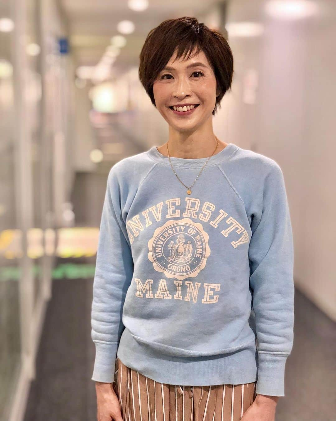 今村涼子さんのインスタグラム写真 - (今村涼子Instagram)「#古着スウェット#スウェットコーデ #vintagechampion#ランタグ #championrunningman #vintagesweat #newbalance1400 #大人古着#古着大人女子」6月17日 23時04分 - ryoko.imamu