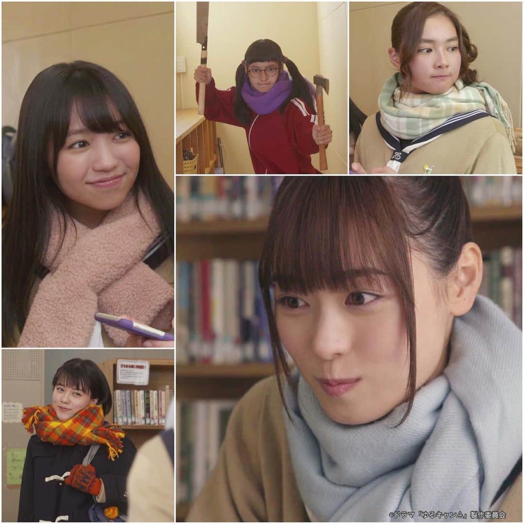 テレビ東京 ドラマ「ゆるキャン△」のインスタグラム：「ドラマ #ゆるキャン△2 応援してくださったみなさま、 本当に、本当にありがとうございました！！  また…✋💭💕  #福原遥 #大原優乃 #田辺桃子 #箭内夢菜 #志田彩良 #柳ゆり菜 #土村芳 #amazonプライムビデオ」