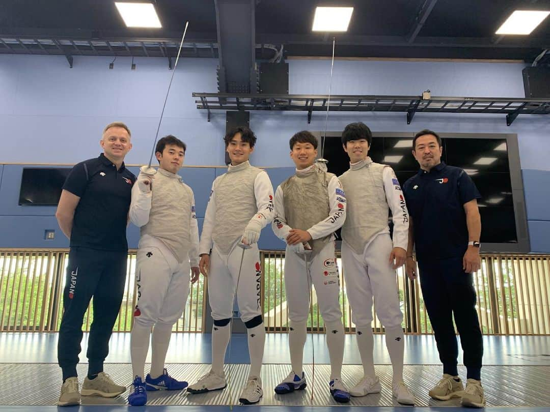 敷根崇裕さんのインスタグラム写真 - (敷根崇裕Instagram)「#男子フルーレ #nexus #突け心を #fencing #フェンシング #JAL #NISSAN #SLcreations #キンライサー #KOWA #やまや #長谷工グループ #トレンドマイクロ #三洋紙業  #デサント #GTEC #協和発酵バイオ  #プロパティーエージェント #共同カイテック #うなぎ四代目菊川」6月18日 12時21分 - shikine_fencing