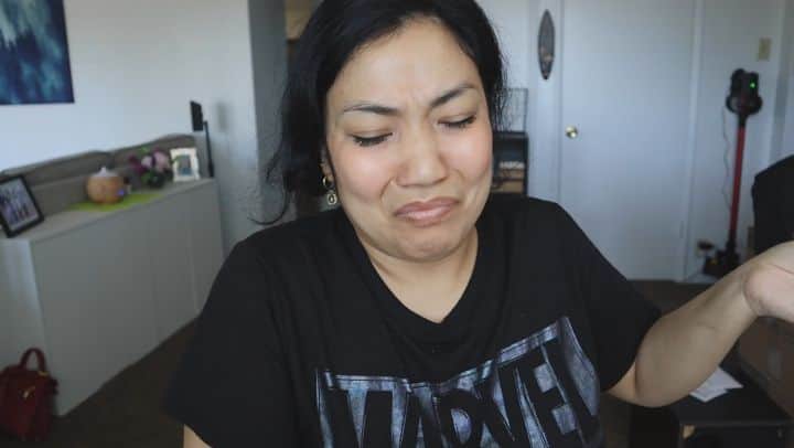 アマルのインスタグラム：「🤣🤣🤣🤣 私が悪かった😅動画見てね。 I was wrong 😅my bad. Watch the video to find out what happened.」