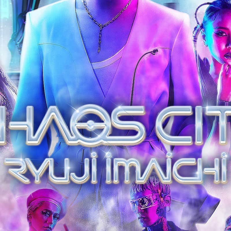 今市隆二のインスタグラム：「7.21  RELEASE NEW ALBUM『CHAOS CITY』 JACKET PHOTO  #RYUJIIMAICHI #CHAOSCITY」