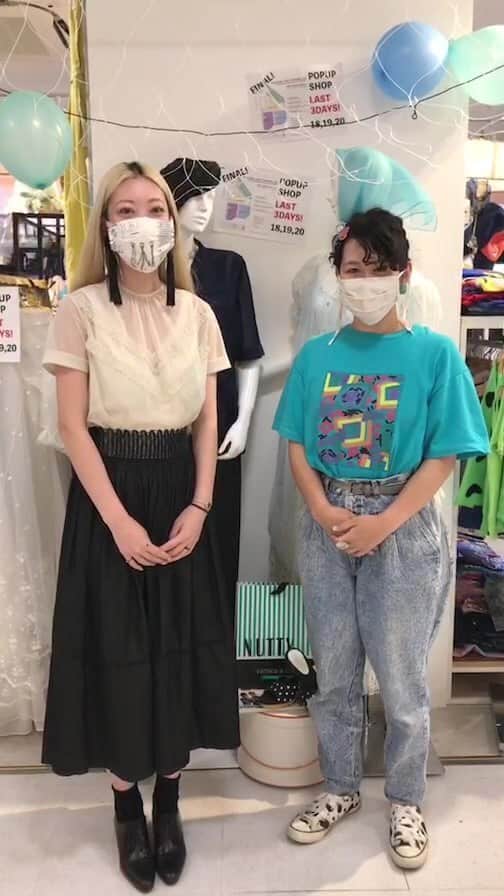 NUTTY Vintage&Collectibleのインスタグラム：「いよいよ明日で最終日！ラフォーレ原宿よりコーナーのご紹介です💖昨日より3日間限定でNUTTY VINTAGE MARKET〜蚤の市〜を開催中！ 一度来てくださった皆様も、まだの皆様も、お楽しみいただける盛り沢山の内容ですので、是非お越しくださいませ🌈🌈」
