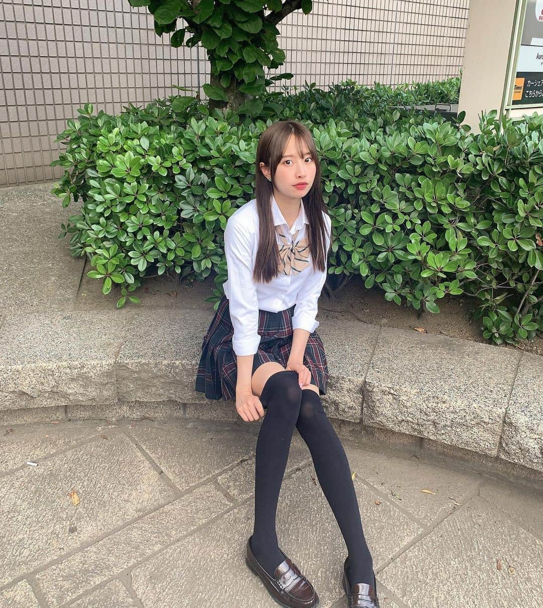 藤川らるむさんのインスタグラム写真 - (藤川らるむInstagram)「梅雨きた感じするなぁ🏫」6月20日 21時32分 - ralumu_00