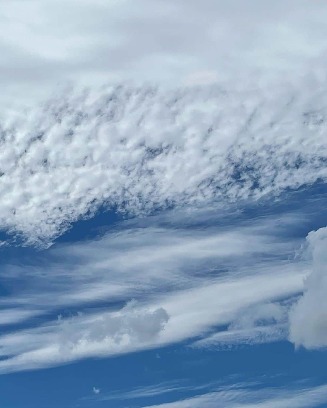 島本真衣さんのインスタグラム写真 - (島本真衣Instagram)「晴れたので朝からウォーキング&ジョギングをしました👟 青空を隠すように色々な雲が🌥  #梅雨 #晴れ #ウォーキング #ジョギング #スッキリ #雲　#キレイ」6月20日 14時17分 - mai_shimamoto_ex