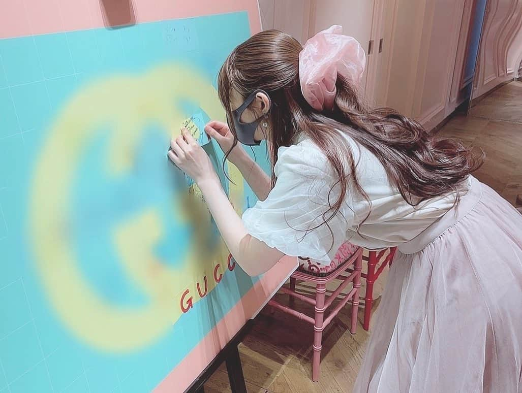 相沢みなみさんのインスタグラム写真 - (相沢みなみInstagram)「GUCCIのイベントに参加がてら 父の日プレゼントと自分用にベルトをオーダーしたよ☺️ . 皆は父の日に何かしたかな？👔 . I send a present to my Dad bcus it's father's day ❤︎ what did u do? the belt is for me ♡ . #相沢みなみ  #gucci #グッチ  #父の日 #父の日プレゼント  #fathersday #happyfathersday  #present」6月20日 14時44分 - epoint2016