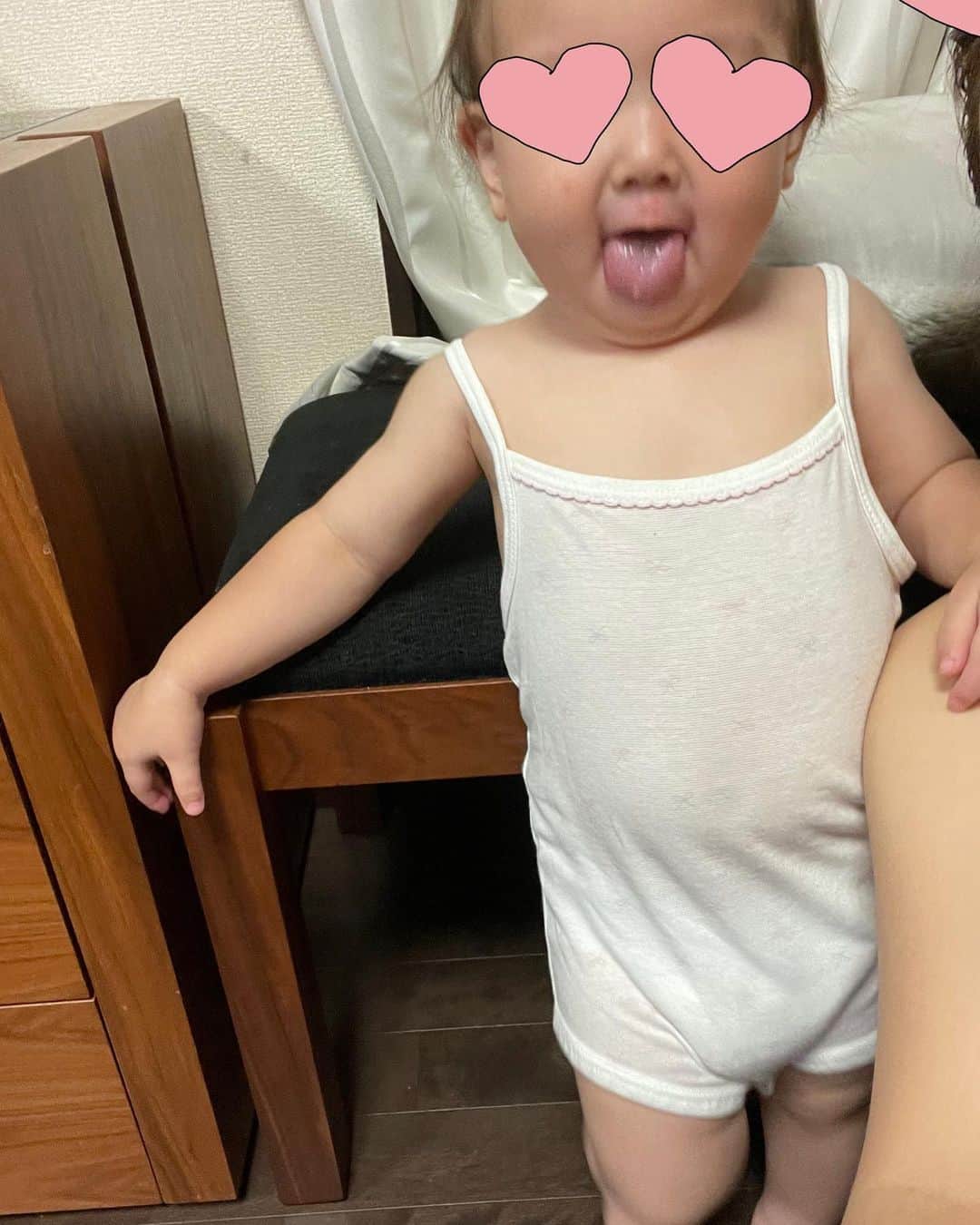 みかんさんのインスタグラム写真 - (みかんInstagram)「サイズ少し早かった🤣 今日はレスリング女子のお嬢です🙋‍♀️ これも来月の東京オリンピックに向けてのコスプレ練習👍 #大きめのキャミロンパは #結果 #レスリング女子 #になってしまった」6月20日 19時25分 - mikan02241984