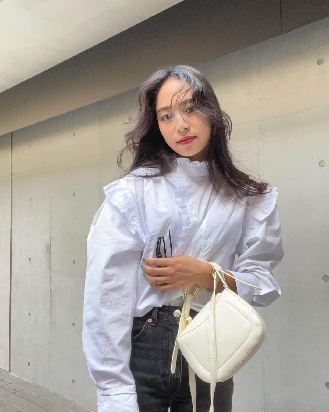 福内櫻子さんのインスタグラム写真 - (福内櫻子Instagram)「この前の私服。 new one✨💚👜 @trifle_official」6月21日 16時32分 - sakurako_fukuuchi