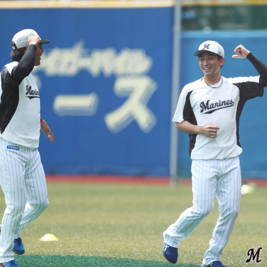 千葉ロッテマリーンズさんのインスタグラム写真 - (千葉ロッテマリーンズInstagram)「#SmileyMarines #MondayMotivation #chibalotte」6月21日 8時23分 - chibalotte