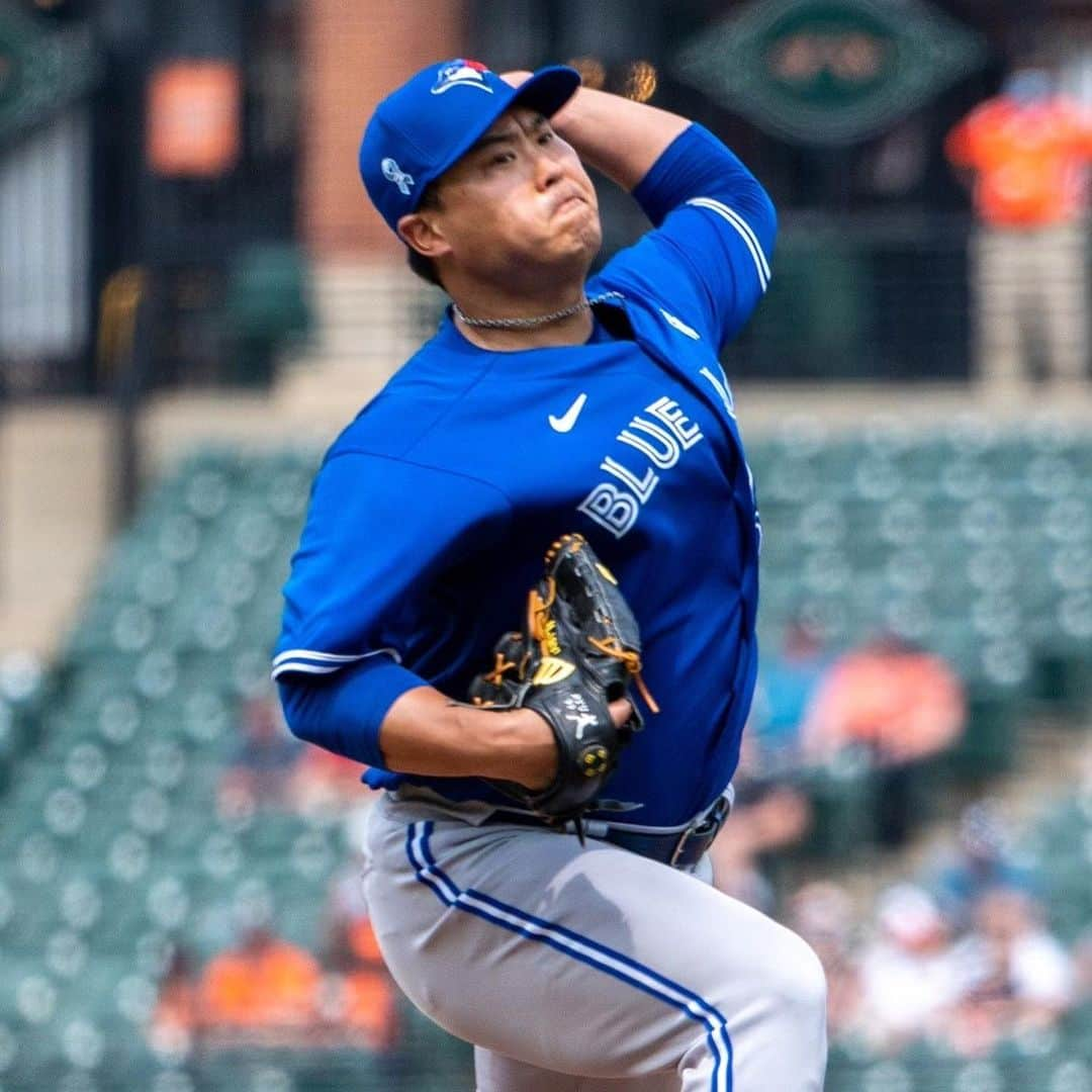 柳賢振さんのインスタグラム写真 - (柳賢振Instagram)「Keep going #bluejays #happyfathersday」6月21日 11時01分 - hyunjinryu325