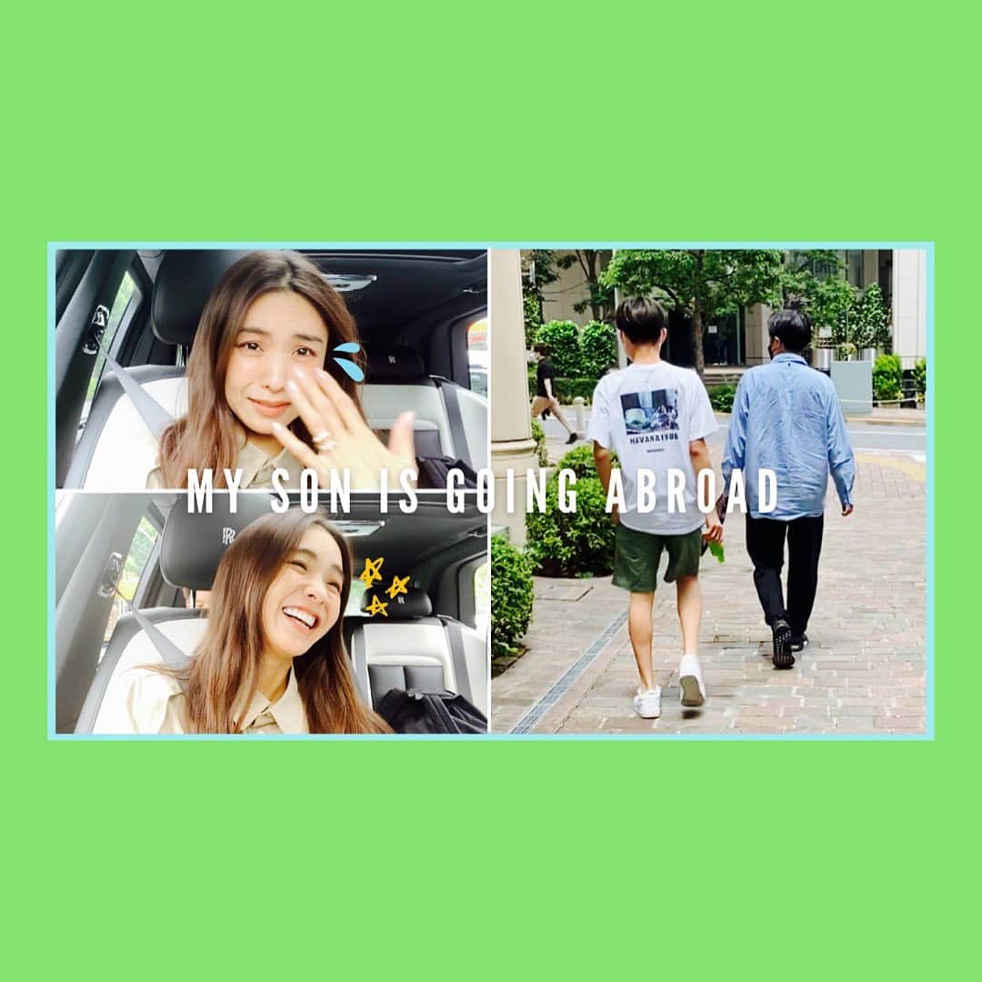 滝沢眞規子さんのインスタグラム写真 - (滝沢眞規子Instagram)「Youtube 更新しました🙌 プロフィール、ストーリーズからもご覧いただけます✈️ 先日ちらっとお伝えしましたが、９月から長男が留学します✈️ 今回は3人で学生ビザを申請しに行きながら留学の経緯や思いなんかをお話してます✈️ いつも応援してくださる皆さんに報告したいなと思い、ただカメラをまわしてみましたが…ゆる過ぎて、更新はやめとこうかと思いました😅 いつも温かいメッセージありがとうございます🙏❤️ #takimakichannel」6月21日 17時56分 - makikotakizawa
