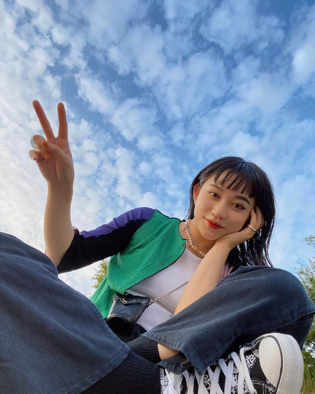 佐々木莉佳子さんのインスタグラム写真 - (佐々木莉佳子Instagram)「・  お空☁️  みんな笑顔で過ごせますように！」6月21日 20時59分 - rikako_sasaki.official