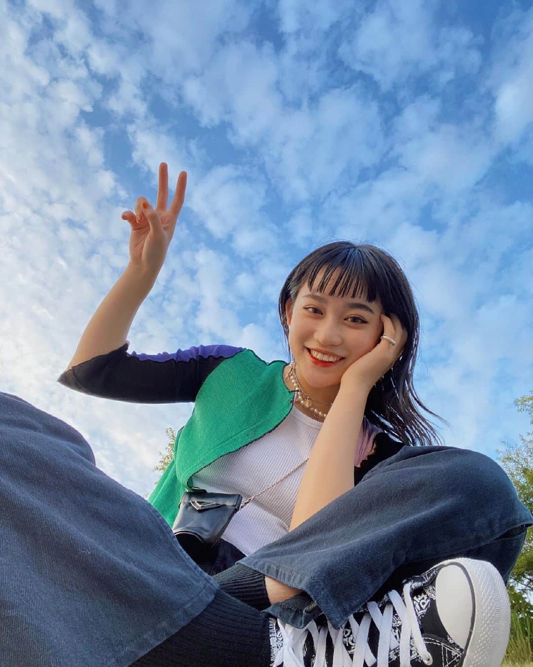 佐々木莉佳子さんのインスタグラム写真 - (佐々木莉佳子Instagram)「・  お空☁️  みんな笑顔で過ごせますように！」6月21日 20時59分 - rikako_sasaki.official