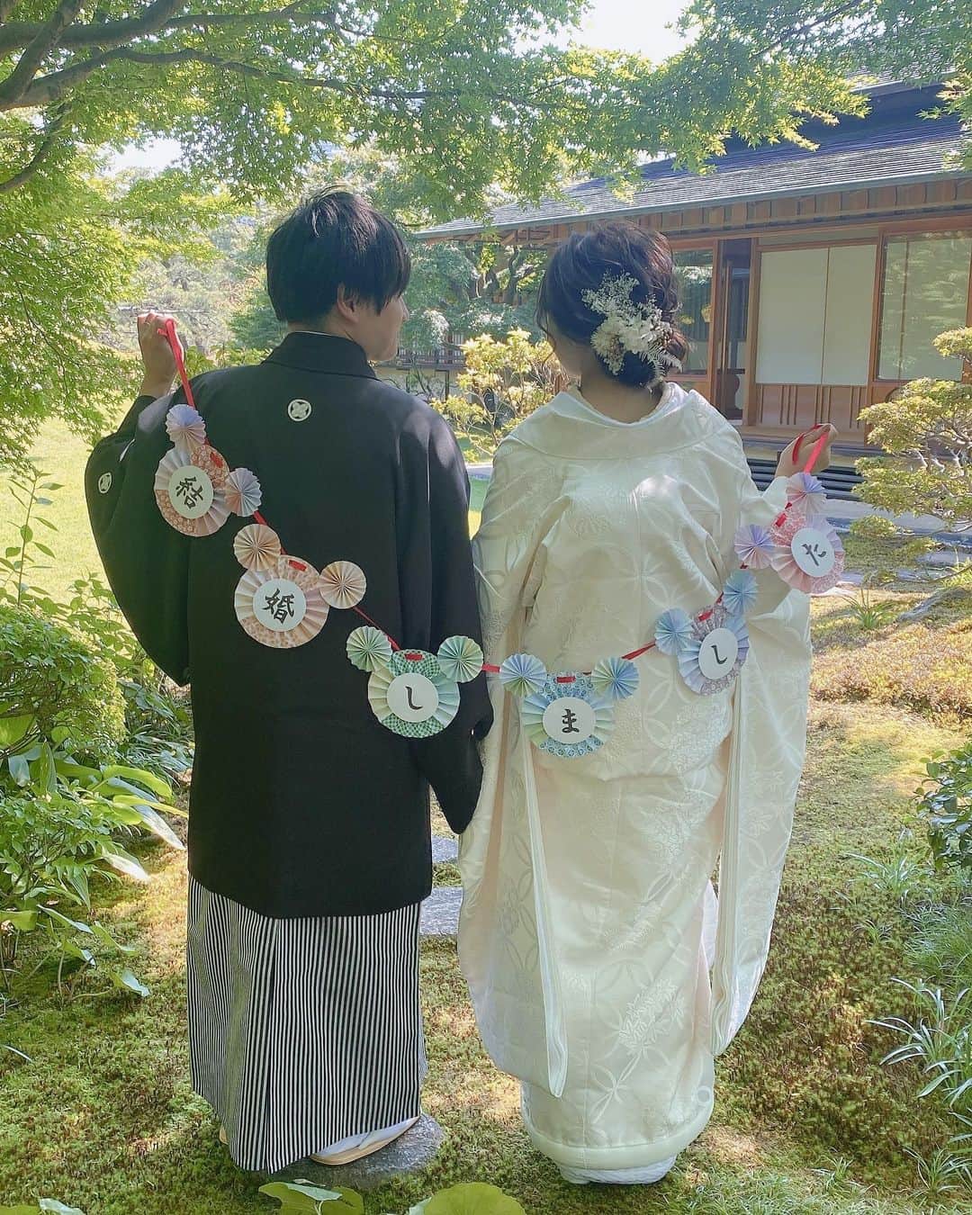 だいちぃのインスタグラム：「前撮りしてきたお📷 #身長同じくらい #暑くて嫁ちゃん死にかけてた」