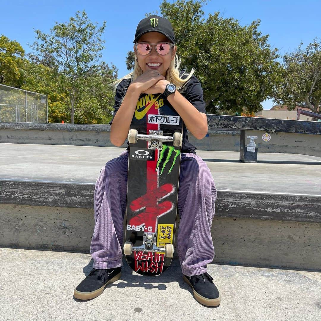 西村碧莉さんのインスタグラム写真 - (西村碧莉Instagram)「Happy go skateboarding day 😍 Thank you skateboarding 🙏✨」6月22日 9時23分 - aori_nishimura