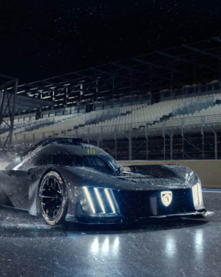 ジェームズ・ロシターのインスタグラム：「Say hello to the @peugeotsportofficial 9X8」