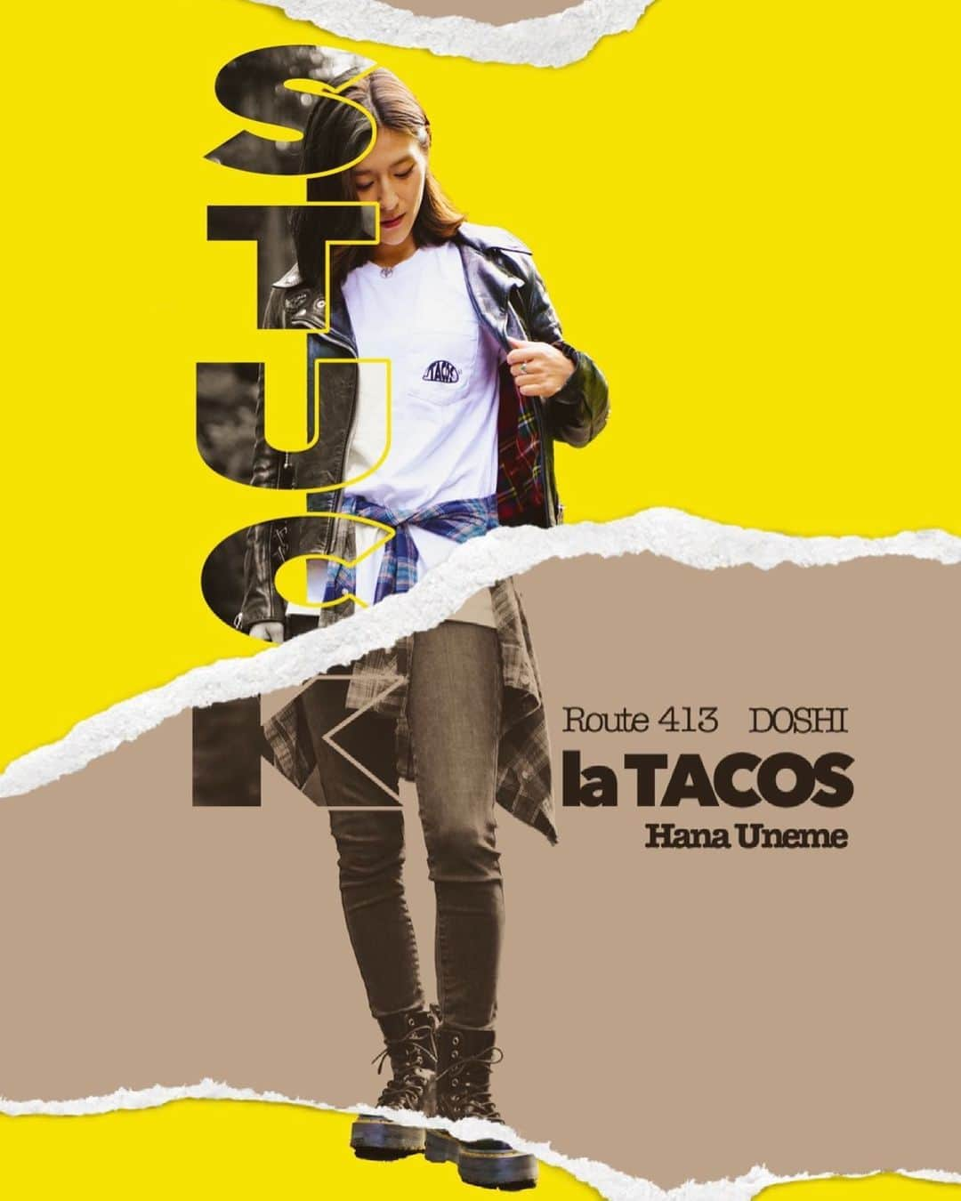 采女華さんのインスタグラム写真 - (采女華Instagram)「「STUCK la TACOS」次回開催日のお知らせです🌮  7/10(土)&7/11(日)11:00〜15:00(雨天中止)  道志村にあるMATOBA茶屋前にて、キッチンカーでタコスとドリンク類、オリジナルグッズの販売をします。(売り上げの一部は村へ寄付いたします)  詳しくはBlogとTwitterで！  https://ameblo.jp/fleur-87-226/entry-12679232886.html  集まれライダー！  #道志村 #道志みち #タコス #MATOBA #スタコラタコス #🌮 #キッチンカー #村 #DOSHI #道志 #安全運転 #啓蒙 #啓蒙活動 #バイク #バイク女子 #バイク乗り #ライダー #ライダースコーデ  #tacos #tacos🌮 #マンゴーラッシー #ツーリング #バイク乗りと繋がりたい #ルイスレザー #lewisleathers #R413」7月6日 21時33分 - 87uneme