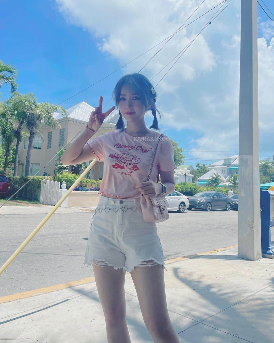 犬神洛洛子さんのインスタグラム写真 - (犬神洛洛子Instagram)「Vacation in Key West 💕」7月7日 0時11分 - rakukoo