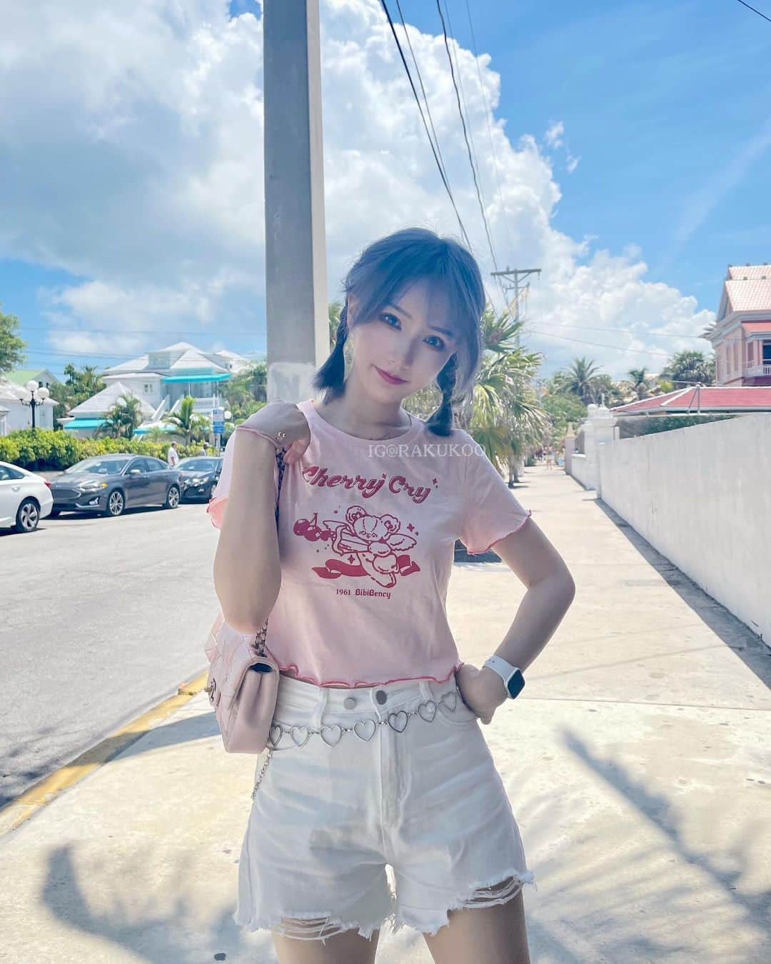 犬神洛洛子さんのインスタグラム写真 - (犬神洛洛子Instagram)「Vacation in Key West 💕」7月7日 0時11分 - rakukoo