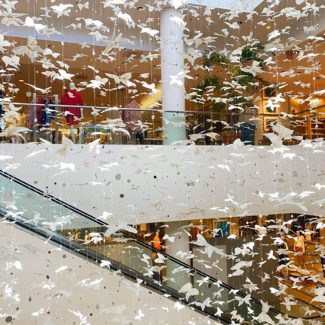 マキ・コニクソンさんのインスタグラム写真 - (マキ・コニクソンInstagram)「Neiman Marcus3階にある “Mariposa”が今月12日から再開しました！Yay!! Yay!! Yay!! 🎉🎉  お帰りなさい！ Welcome Back!!  Neiman Marcus PR 23年目大ベテランのAmyと仲良しのMarissaと３人でお祝い ランチしました！🍽  相変わらずMariposaのお料理は 美味しかった！カフクコーン🌽の クラムチャウダー、マリポサ ポケ、 クラブサラダ、スモークサーモンサラダなどなどみんなでシェアしました！  州令で席が今ままでの半分ぐらいしかなくて店内はとてもスッキリしていたよ！ でもテーブルも椅子も ピカピカにリニューアルされてた！ 天井のうちわも新しくなってた！👍🏼  外のテラス席から見える アラモアナビーチは絶景でした！⛱ 気持ちが良くてアガル👍🏼ランチだったよ！  また行きまぁす！😊  #エアハワイ🌺  #ハワイの美味しいお店のおすそ分け🤙🏼  #気持ちだけでもハワイ😊  #mariposa #ハワイ貯金お願いします🙏🏻」6月22日 16時40分 - makikonikson