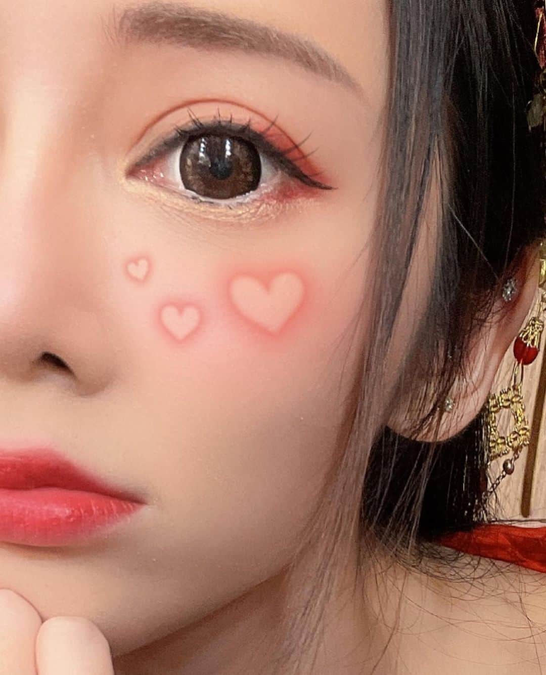 安希（安西）さんのインスタグラム写真 - (安希（安西）Instagram)「收工馬上又想睡惹晚安 #of趕快加入 #晚點要來拍of新照片 ️ ...