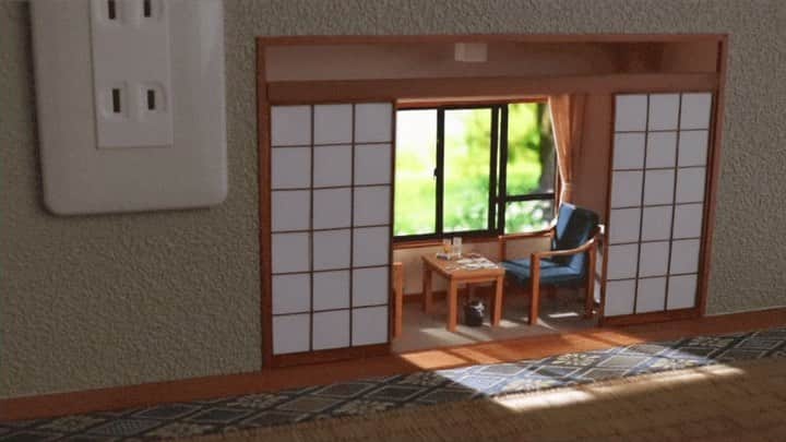 Mozuのインスタグラム：「japanese spacious veranda.  #miniature #handmade」