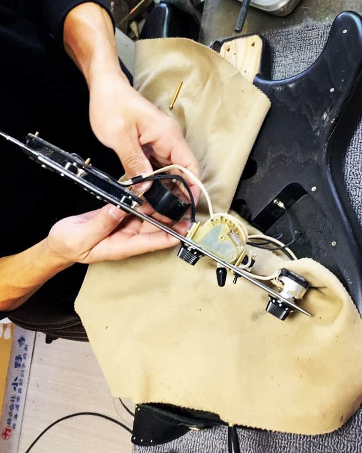 山口賢人のインスタグラム：「#l500xl  #bacchusguitars」