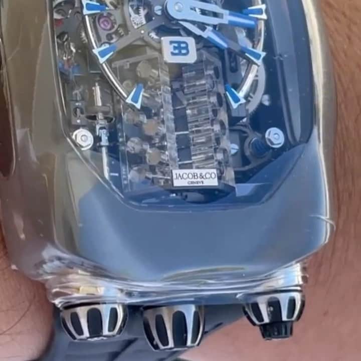 Dirk A. Productionsのインスタグラム：「💥FOR SALE💥 Jacob & Co Bugatti Chiron Tourbillon 📍DM me if interested」