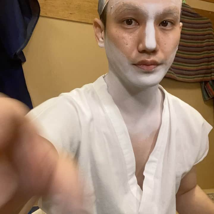 中村歌昇 のインスタグラム：「#メイク動画 #歌舞伎 #歌舞伎座 #メイク #makeup  #kabuki #タイムラプス」