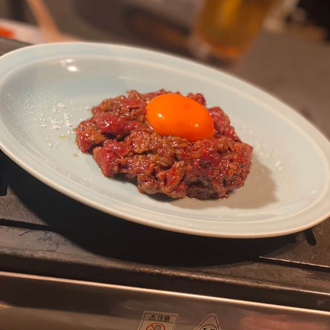 夕季ちとせさんのインスタグラム写真 - (夕季ちとせInstagram)「今日も1日お疲れ様!!  お肉食べたーい🤤🤤🤤🤤🤤   #夕季ちとせ #av女優 #お肉 #焼肉 #馬肉 #馬肉ユッケ #食べたい」6月23日 21時23分 - saegusa.yura.yuki