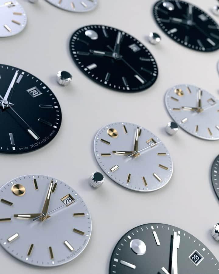 モバードのインスタグラム：「Really dialed in to our love of this collection. Discover the #MovadoSE at Movado.com.   Video: @jvarta」