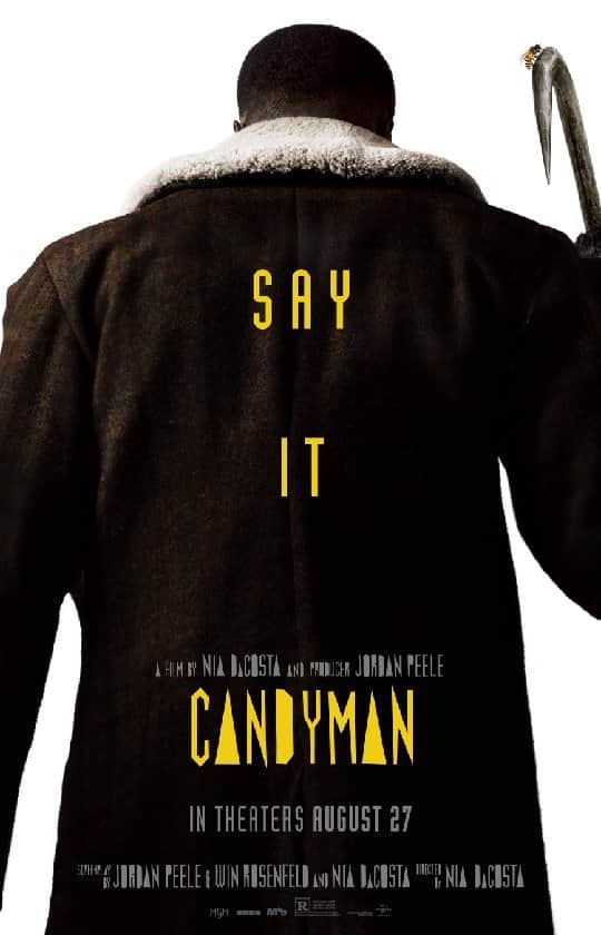 テヨナ・パリスのインスタグラム：「Say it! #Candyman   Watch the new trailer here!! In theaters August 27th. 🐝」