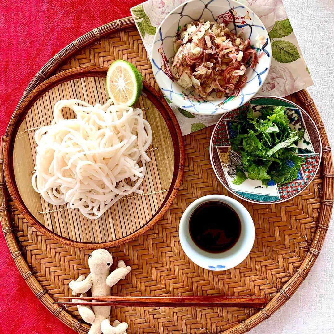 夏木マリさんのインスタグラム写真 - (夏木マリInstagram)「#おうちご飯 #lunch #あぶら麩 #仙台麩 #夏  お昼はつるつるっとね🥢  あぶら麩丼ならぬ 仙台麩の玉子とじ〜 玉子かたくなっちゃった！」6月24日 12時40分 - mari_natsuki