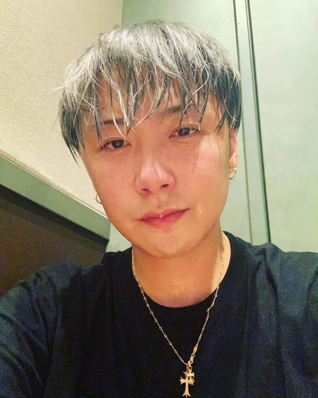 大野雄大のインスタグラム：「汗だくリハーサル！！！！  #牛丼食べる時はつゆだくだくだく #たまに牛丼つゆだけって言っちゃう #え」