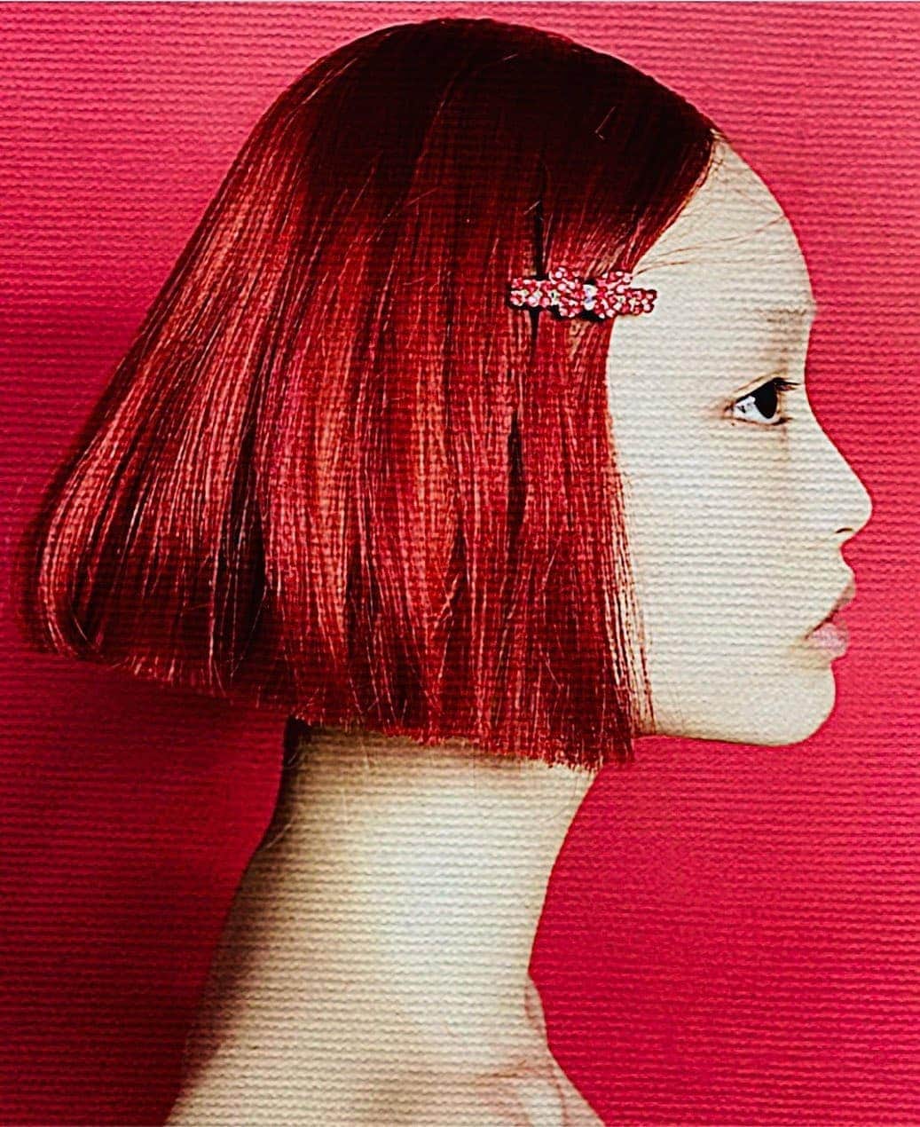 フェルナンダ・リーのインスタグラム：「Hair test with @guidopalau 🥰」