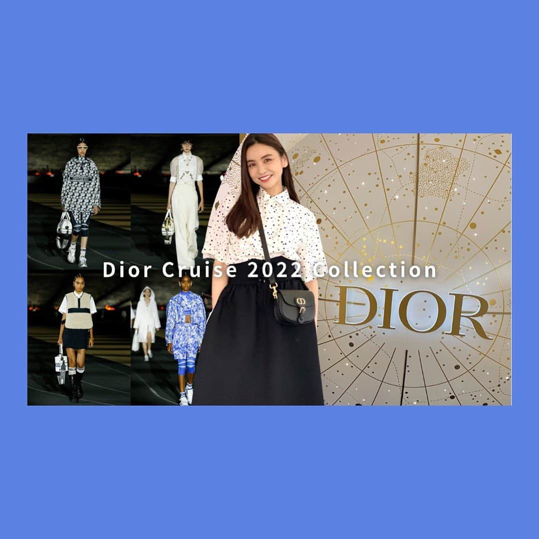 滝沢眞規子さんのインスタグラム写真 - (滝沢眞規子Instagram)「YouTube 更新しました。 今回はDior  Cruise 2022 Collectionをチェック🇬🇷 Dior Cafeにもお邪魔してきました☕️ 是非ご覧ください🇬🇷  @Dior  @MariaGraziaChiuri #DiorCruise」6月24日 22時00分 - makikotakizawa