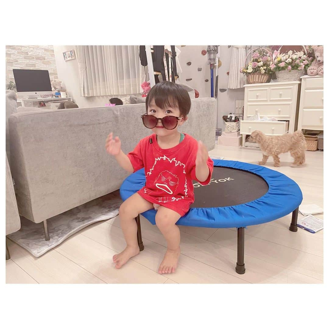 辻希美さんのインスタグラム写真 - (辻希美Instagram)「🕶💕💕"  #2歳半 #可愛い過ぎた #今で止まってほしい #🙏🙏🙏」6月24日 23時43分 - tsujinozomi_official