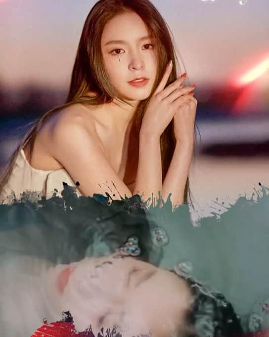 エルキーのインスタグラム：「Gave my heart away💔」