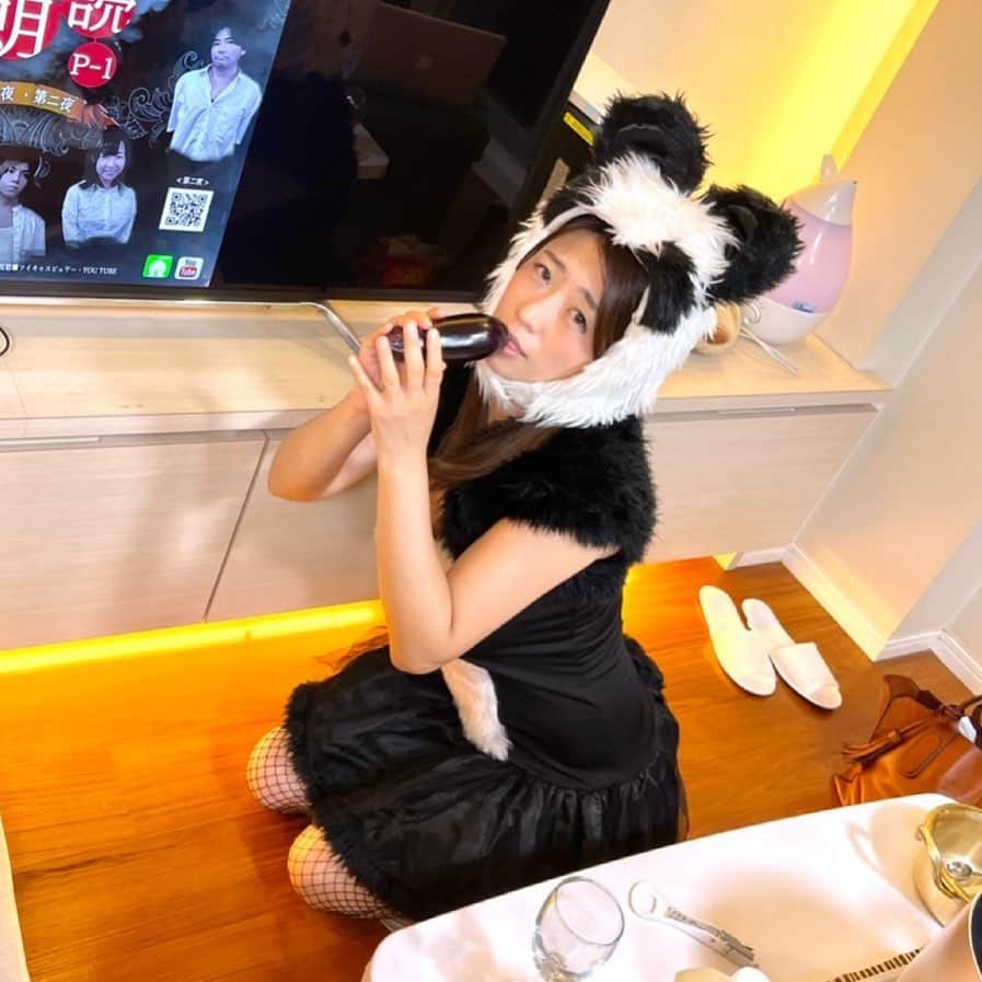 範田紗々さんのインスタグラム写真 - (範田紗々Instagram)「食べ物で遊んじゃいけないってあれほど‼️ #今夜もササごはん」6月25日 8時58分 - handa_sasa