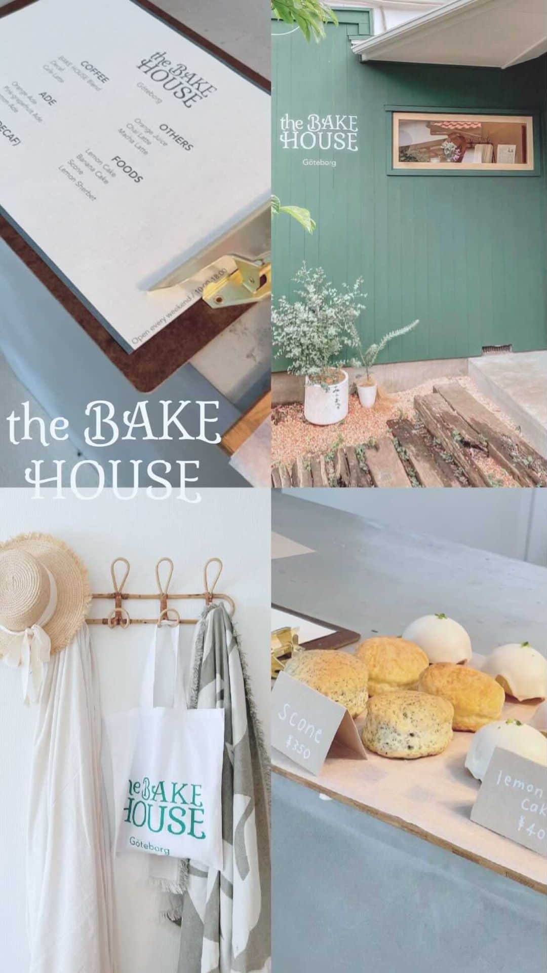のインスタグラム：「@_thebakehouse_official  ⁡ @akecharuu  @___reimm.74  ⁡ openおめでとう♡ どこを撮っても可愛いcafeでした🌼 外でピクニックを出来ちゃうよ😳🌷 ⁡ 繋げただけの動画だが...😶📸♡ ⁡ #theBABEHOUSE」