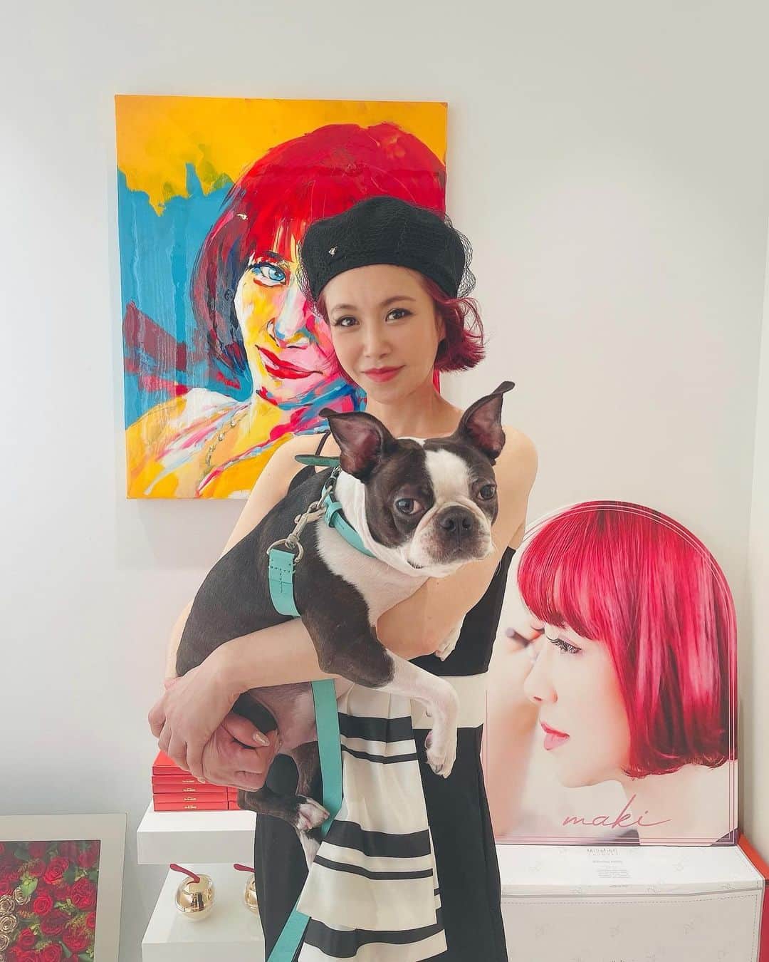 のインスタグラム：「可愛いでしょ💕ギュウちゃんでーす🐶 #フレンチブルドッグ  #保護犬 #ワンちゃん大好き  #犬  #大好き #犬すきな人と繋がりたい  #dogsofinstagram」