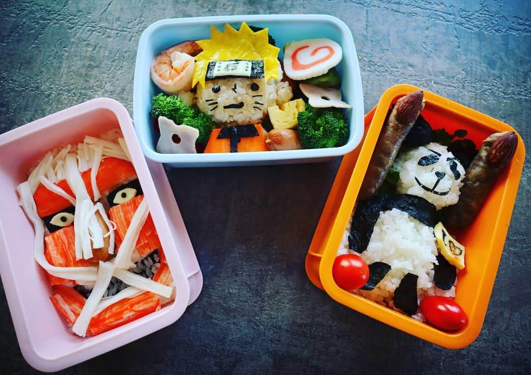 かほせいチャンネルさんのインスタグラム写真 - (かほせいチャンネルInstagram)「お弁当🍱どれが上手？」6月26日 8時06分 - kahosei