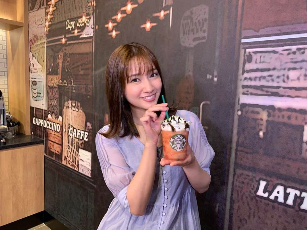 小泉遥のインスタグラム：「#47JIMOTOフラペチーノ」