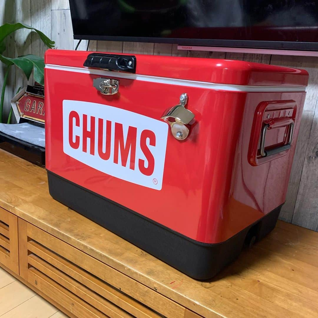 漆山亨さんのインスタグラム写真 - (漆山亨Instagram)「今年の夏のためにCHUMSのクーラーBOX GETしました‼️」6月26日 19時28分 - to_rupapa